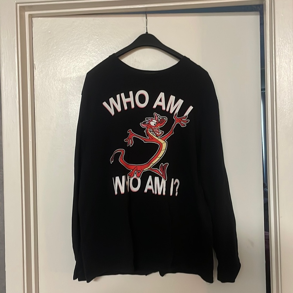 Disneys Mushu long sleeve shirt